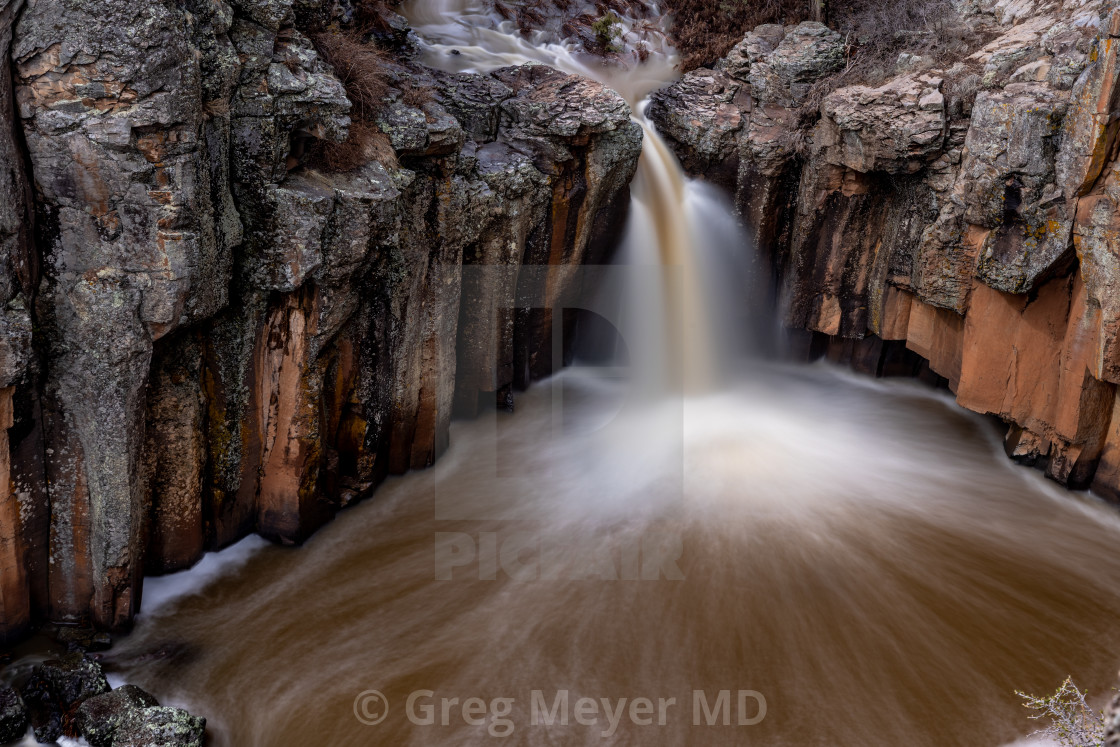 "Sycamore Falls" stock image