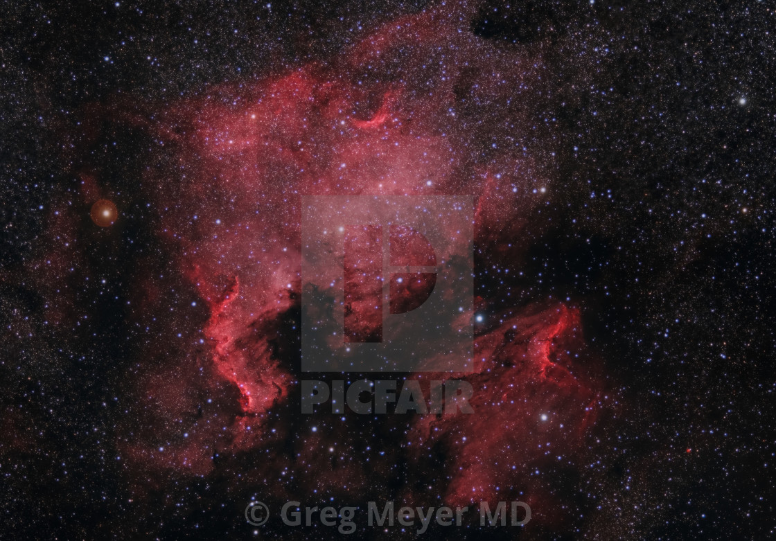 "North American Nebula" stock image