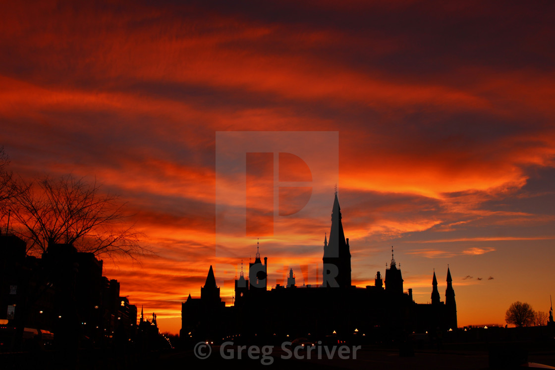 "Parliament Hill - West Block" stock image