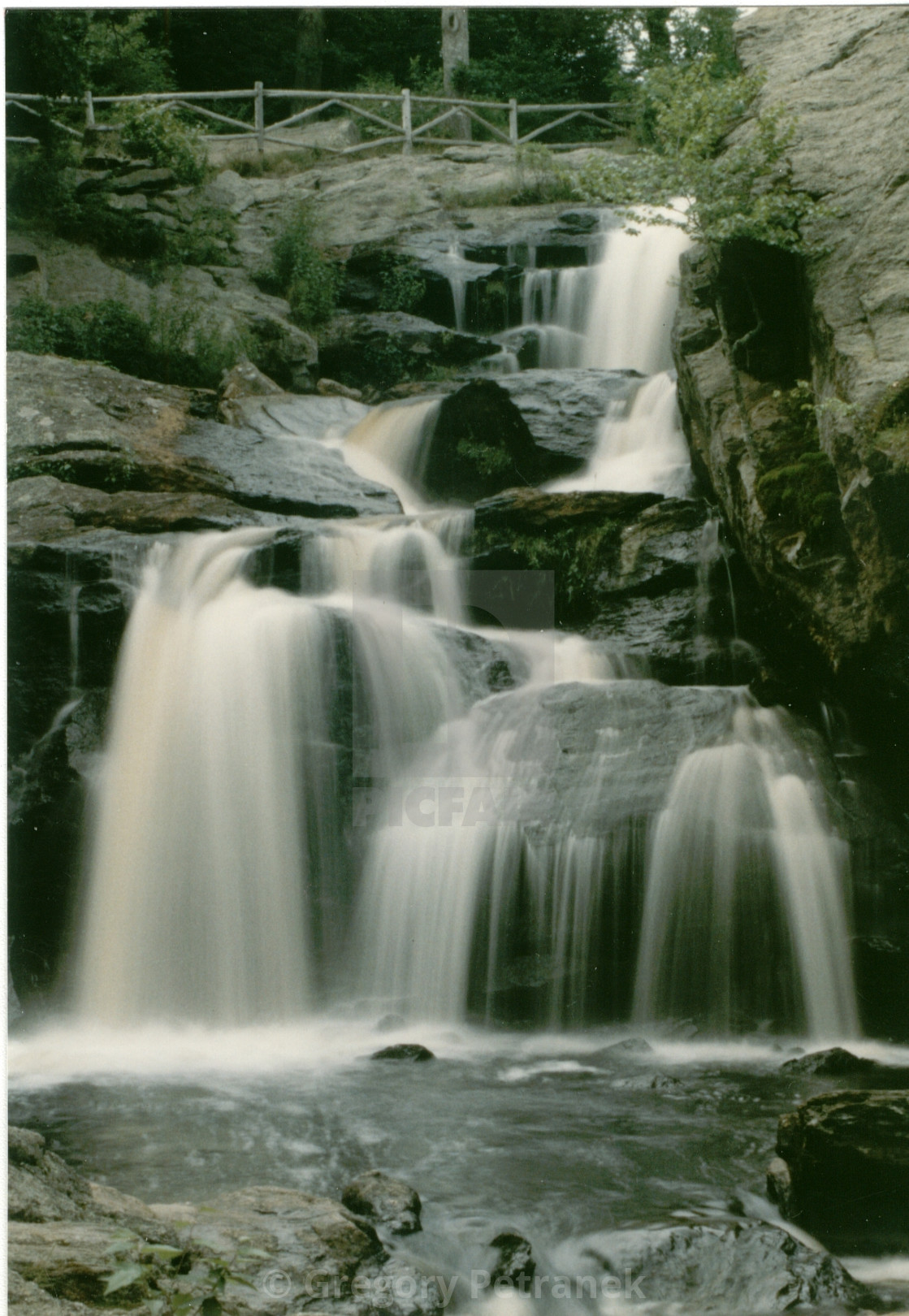 "Waterfall" by Gregory Petranek - £9.00 "Waterfall" stock image