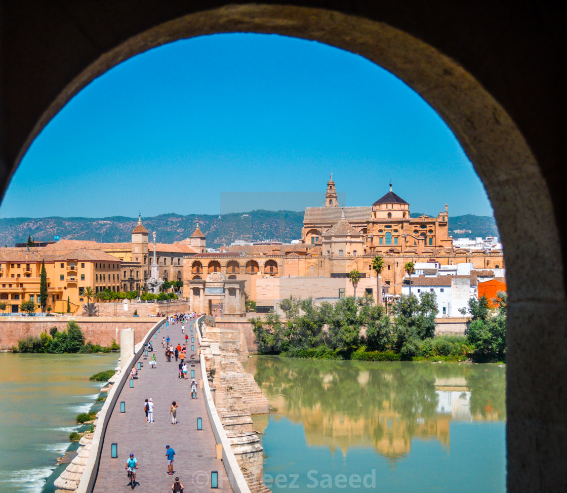 "THE CITY OF CORDOBA" by Hafeez Saeed - £55.00 "THE CITY OF CORDOBA" stock image