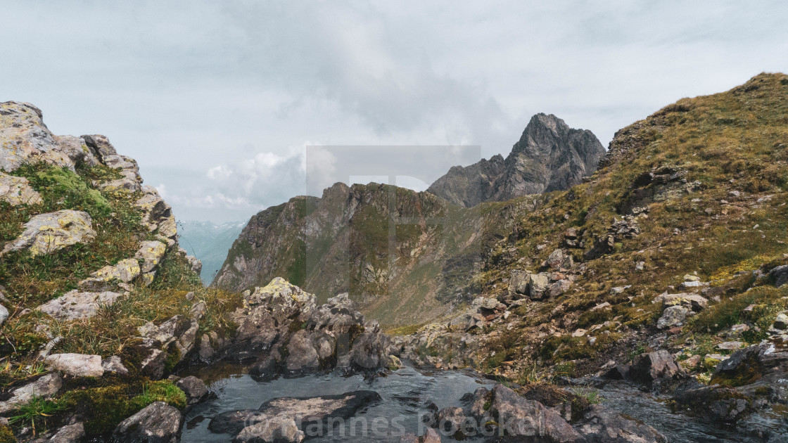 "Mountain river" by Hannes Roeckel - $15.38 "Mountain river" stock image