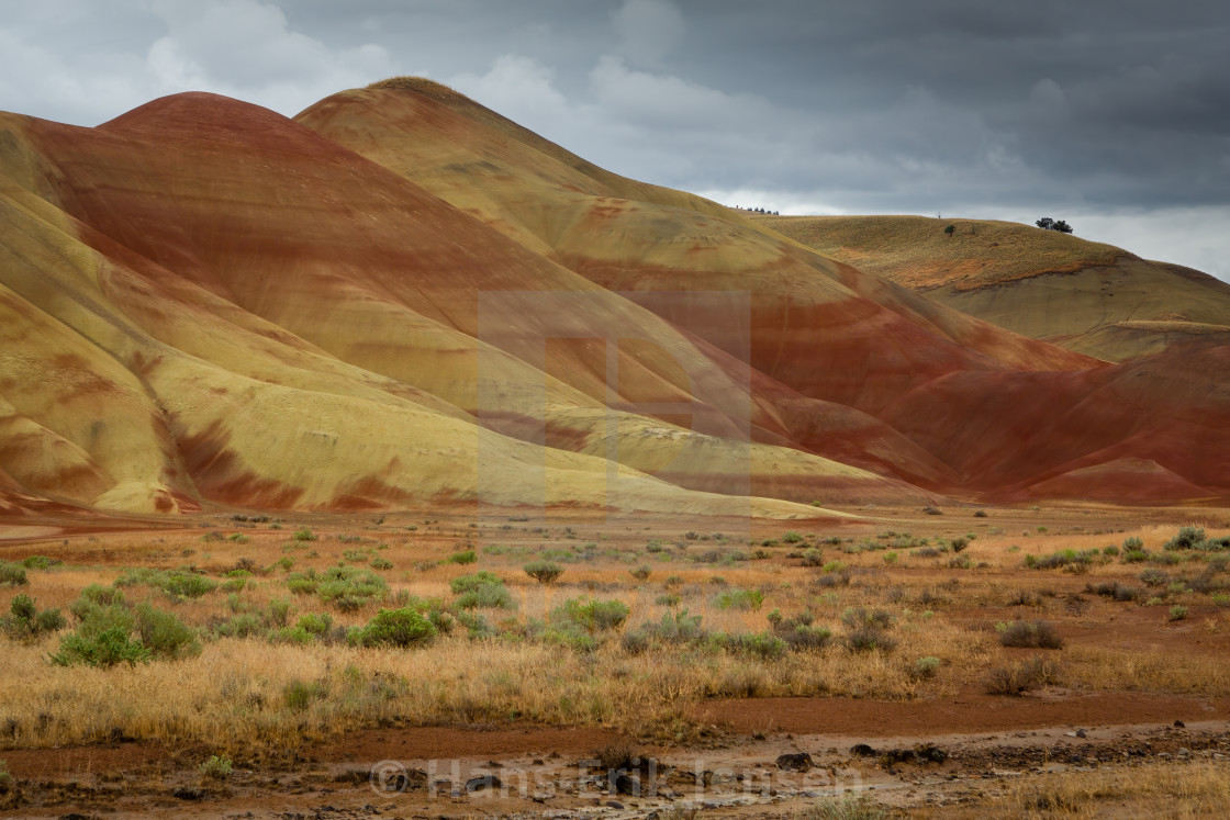 "Painted Hills, Oregon, USA" stock image