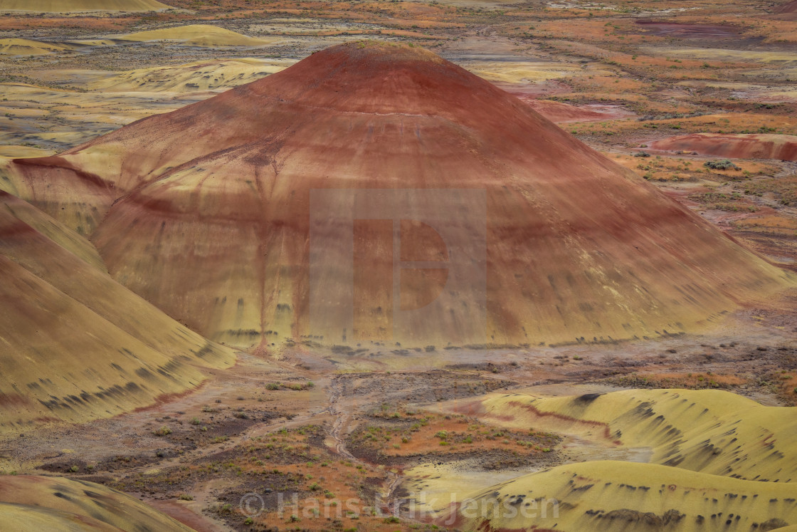 "Painted Hills, Oregon, USA" stock image