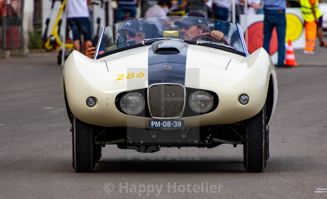 "Pins Bernhard van Oranje in the 2021 Mille Miglia" by Happy Hotelier - $31.41 "Pins Bernhard van Oranje in the 2021 Mille Miglia" stock image