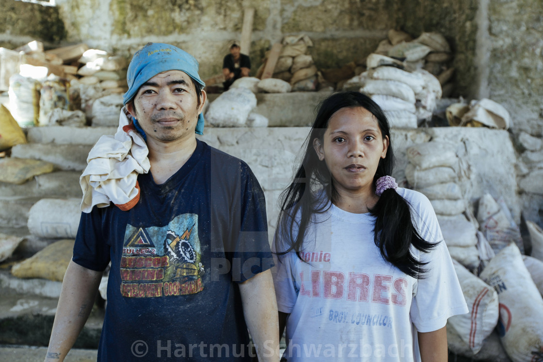 "Small Scale Mining for Gold - Kleinbergbau" stock image