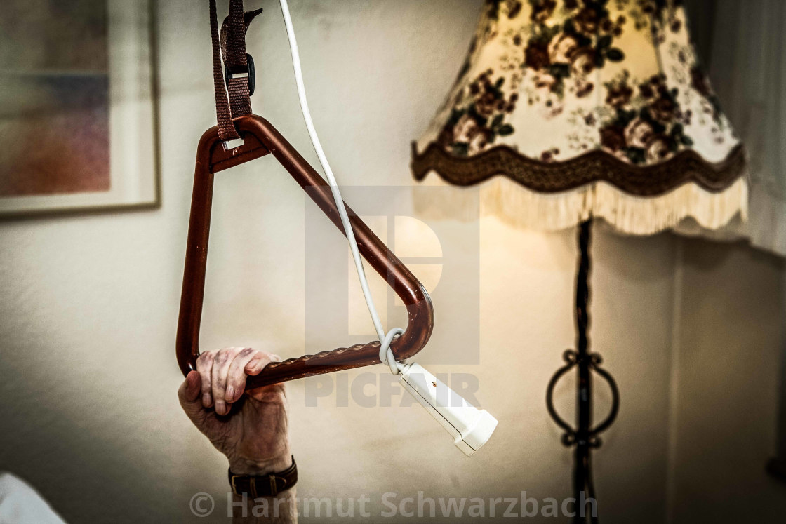 "Old Peoples Home - Symbolfoto zum Thema Altenpflege" stock image