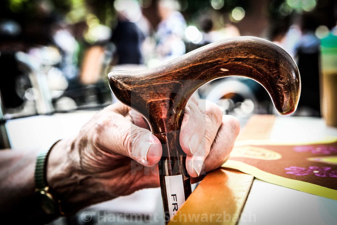 "Old Peoples Home - Symbolfoto zum Thema Altenpflege" stock image