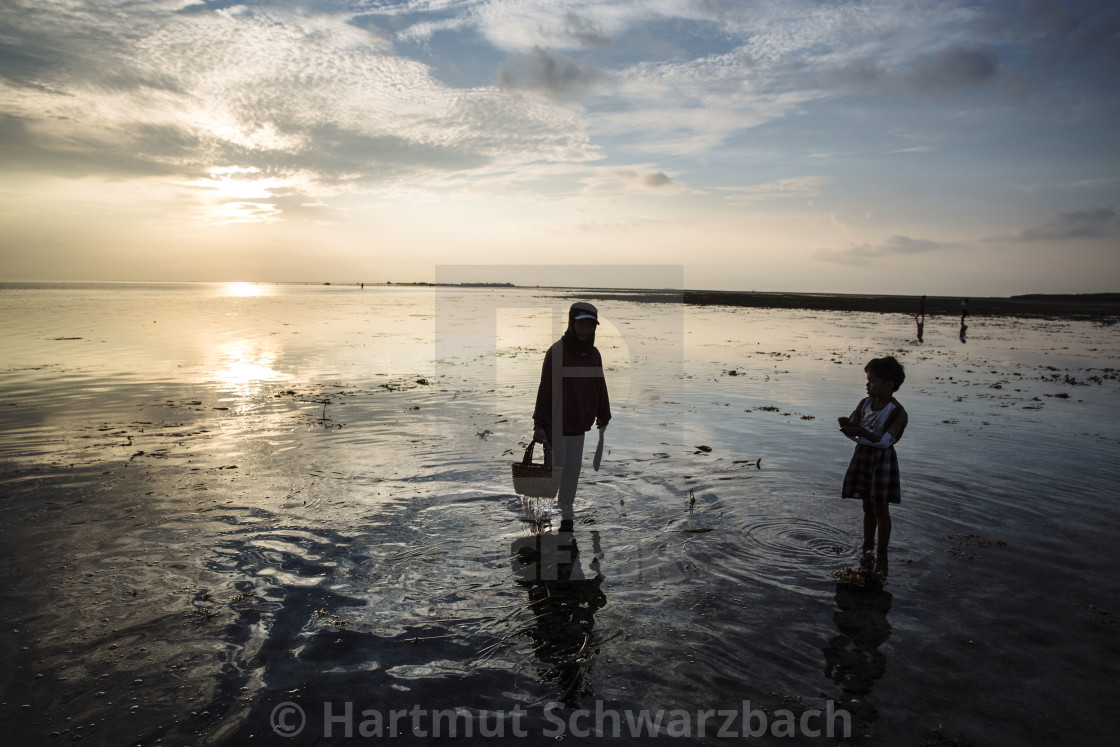 "Batasan Island in the Danajon Bank faces sea-level rise" stock image