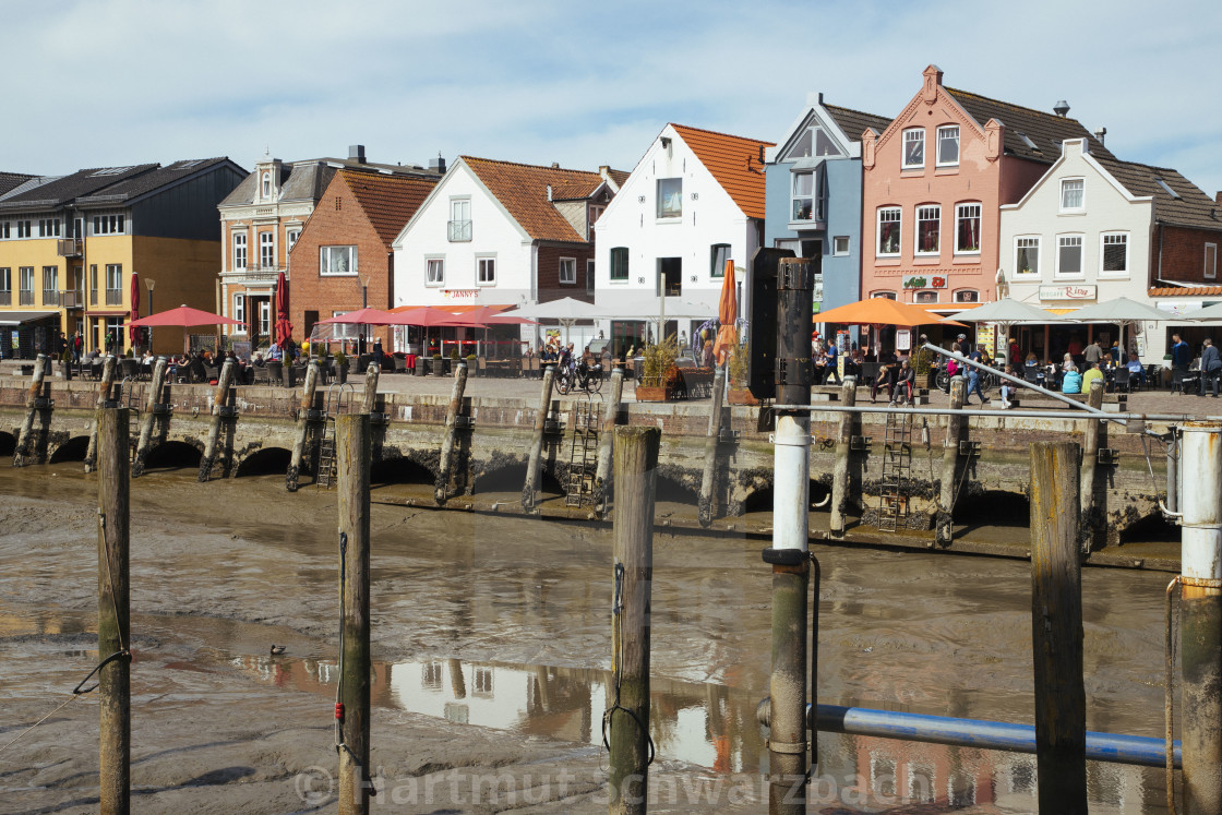 "Husumer Hafen" stock image