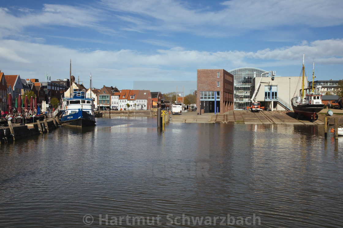 "Husumer Hafen" stock image