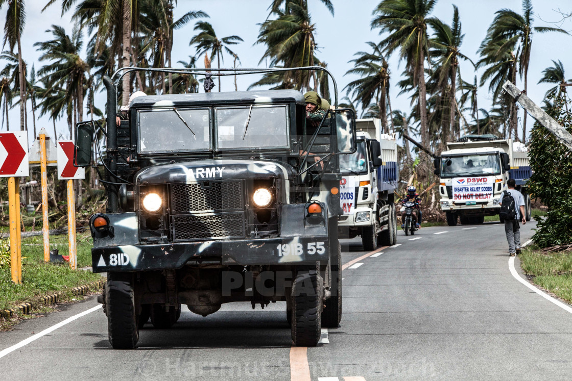 "Supertyphoon Haiyan Yolanda 2013 in Tacloban Leyte Philippines" stock image