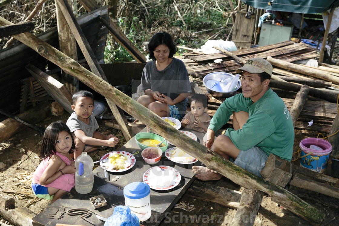 "Supertyphoon Haiyan Yolanda 2013 in Tacloban Leyte Philippines" stock image