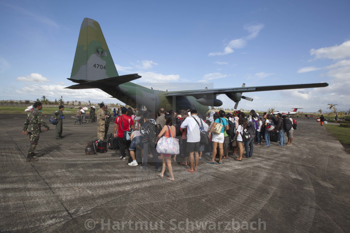 "Supertyphoon Haiyan Yolanda 2013 in Tacloban Leyte Philippines" stock image