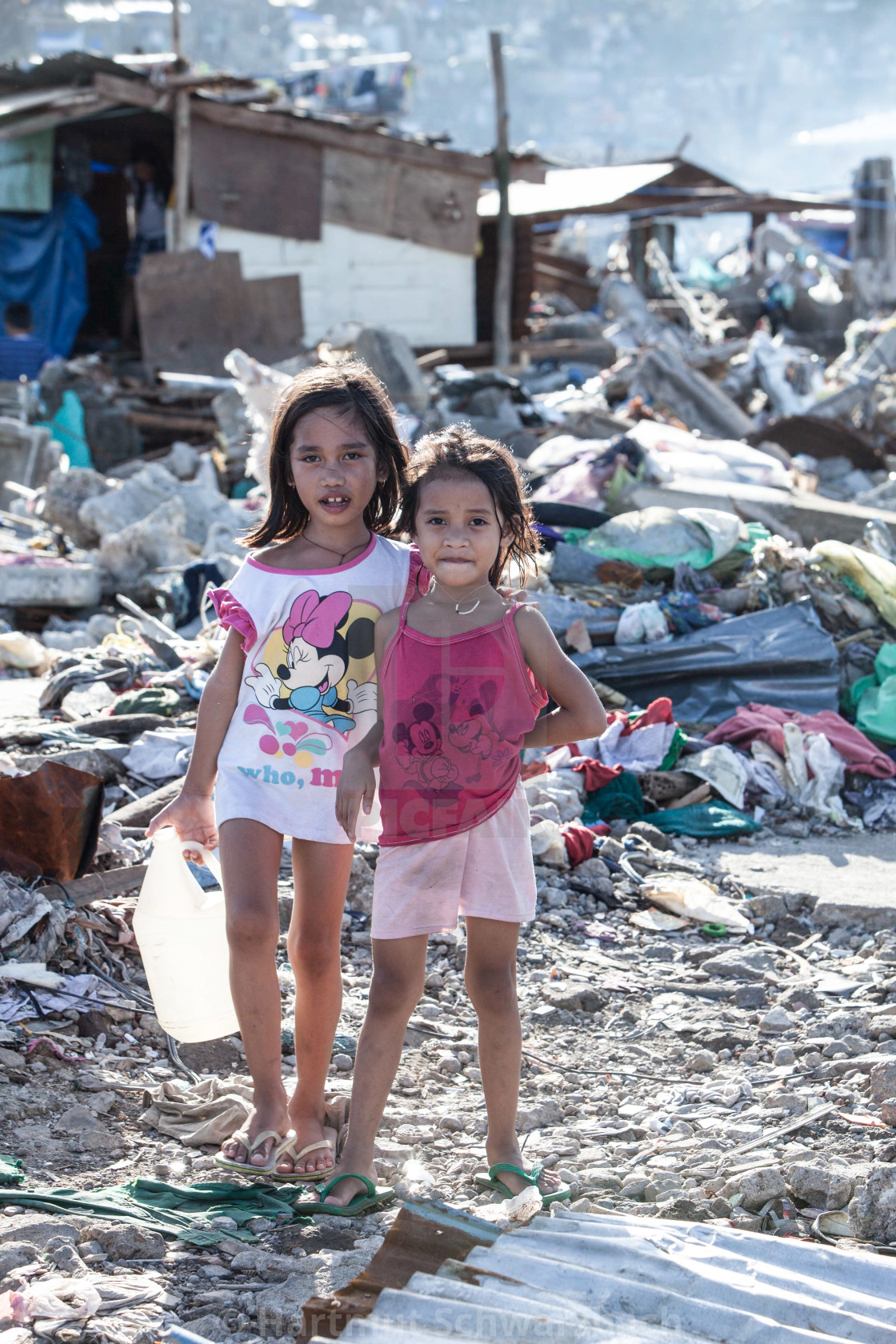 "Supertyphoon Haiyan Yolanda 2013 in Tacloban Leyte Philippines" stock image