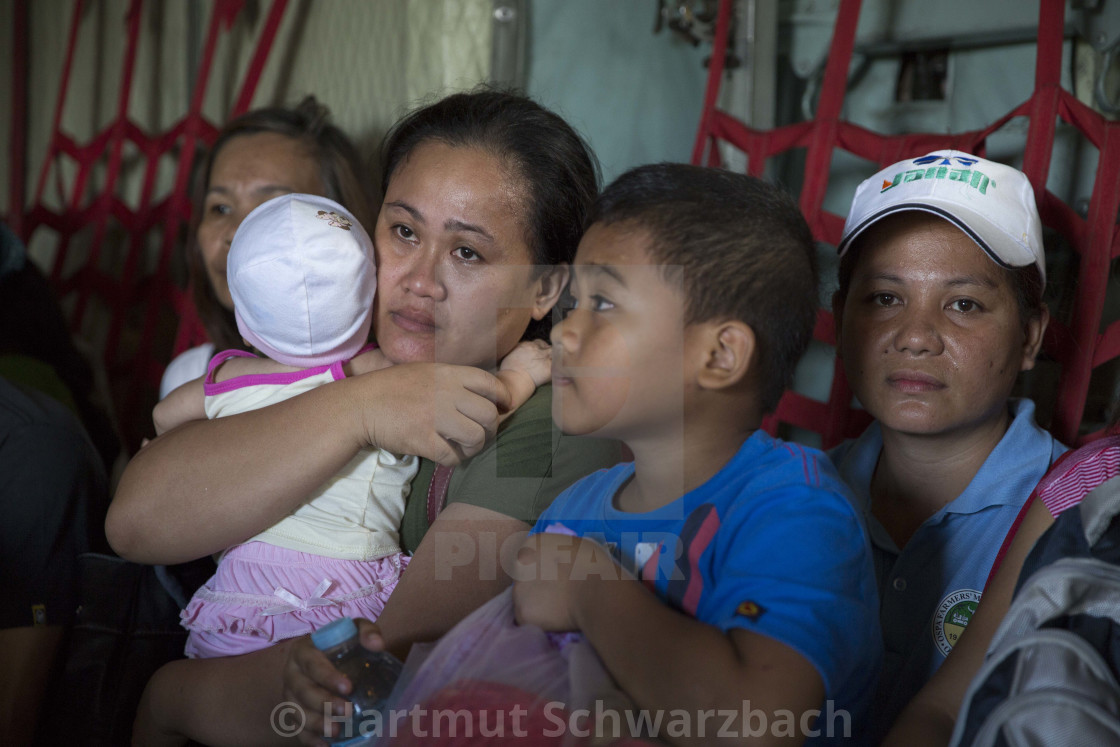 "Supertyphoon Haiyan Yolanda 2013 in Tacloban Leyte Philippines" stock image