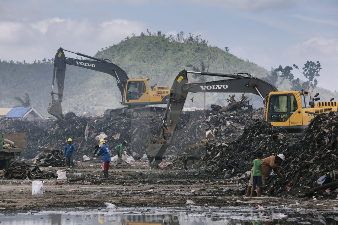 "Supertyphoon Haiyan Yolanda 2013 in Tacloban Leyte Philippines" stock image