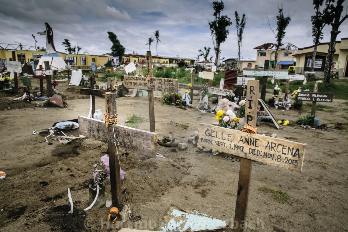 "Supertyphoon Haiyan Yolanda 2013 in Tacloban Leyte Philippines" stock image