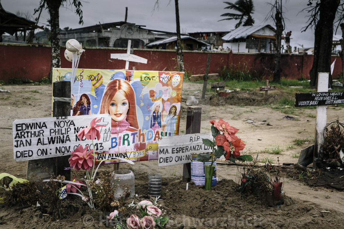 "Supertyphoon Haiyan Yolanda 2013 in Tacloban Leyte Philippines" stock image