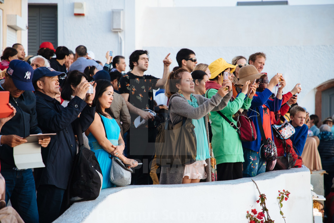 "Kykladeninsel Santorini" stock image