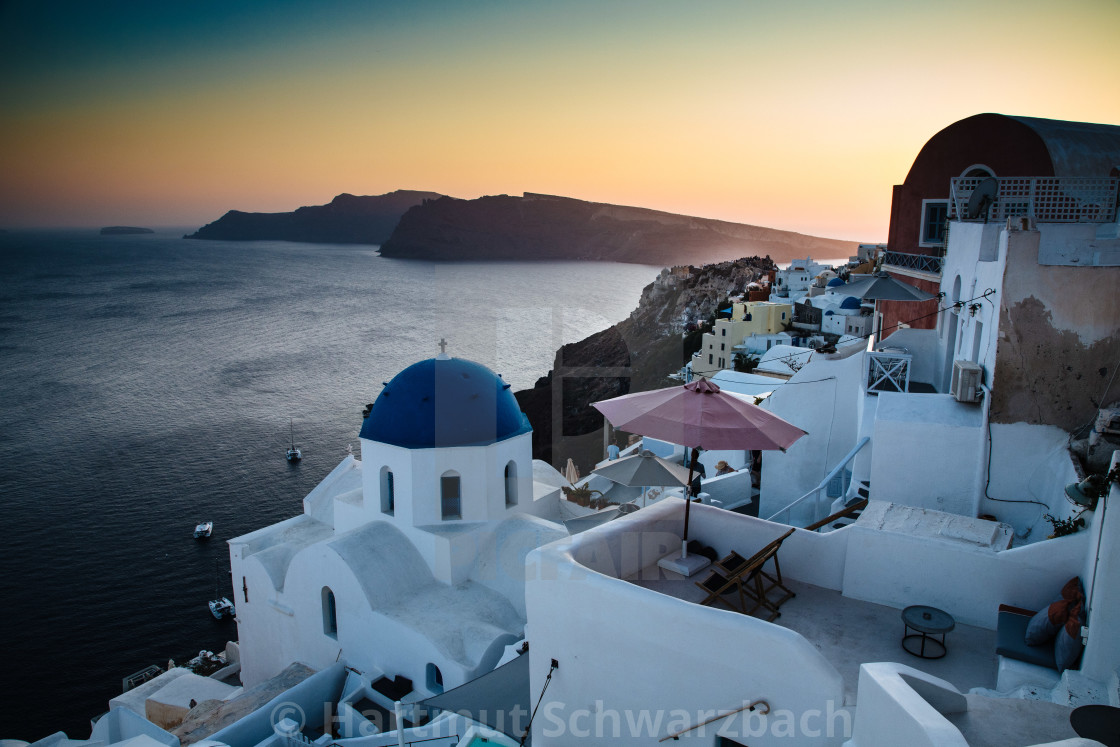 "Kykladeninsel Santorini" stock image