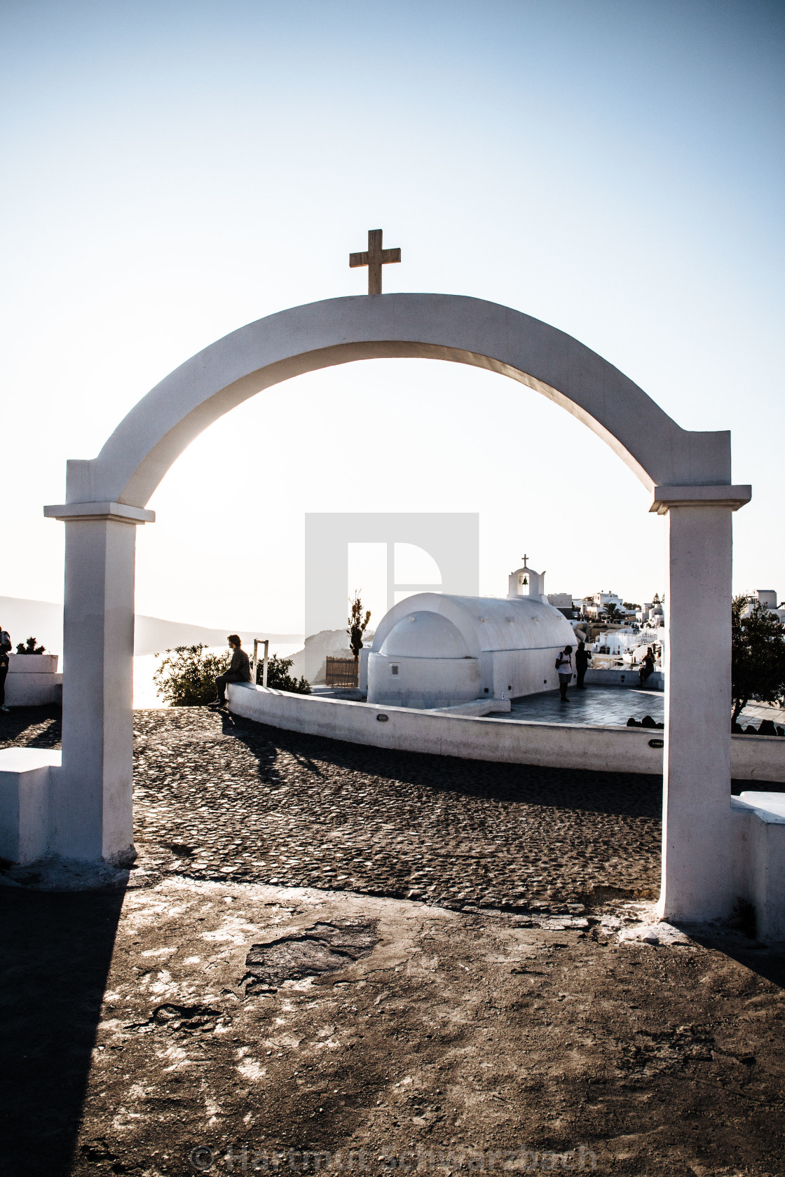 "Kykladeninsel Santorini" stock image