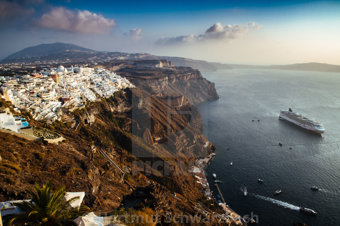 "Kykladeninsel Santorini" stock image