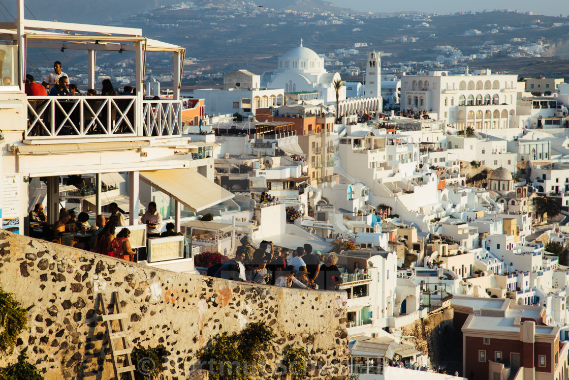 "Kykladeninsel Santorini" stock image