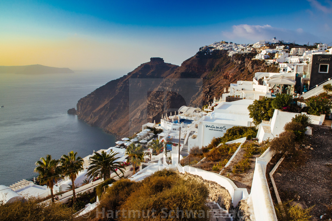 "Kykladeninsel Santorini" stock image