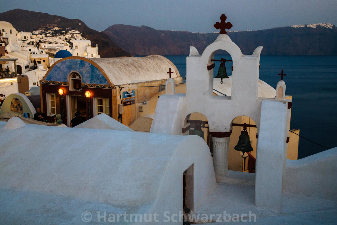 "Kykladeninsel Santorini" stock image