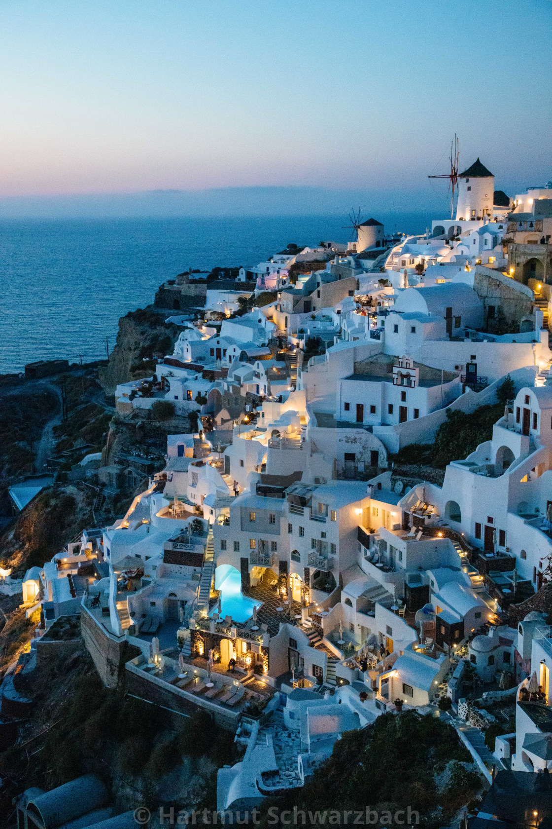 "Kykladeninsel Santorini" stock image