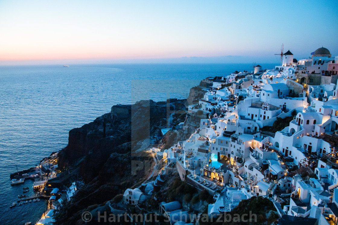 "Kykladeninsel Santorini" stock image