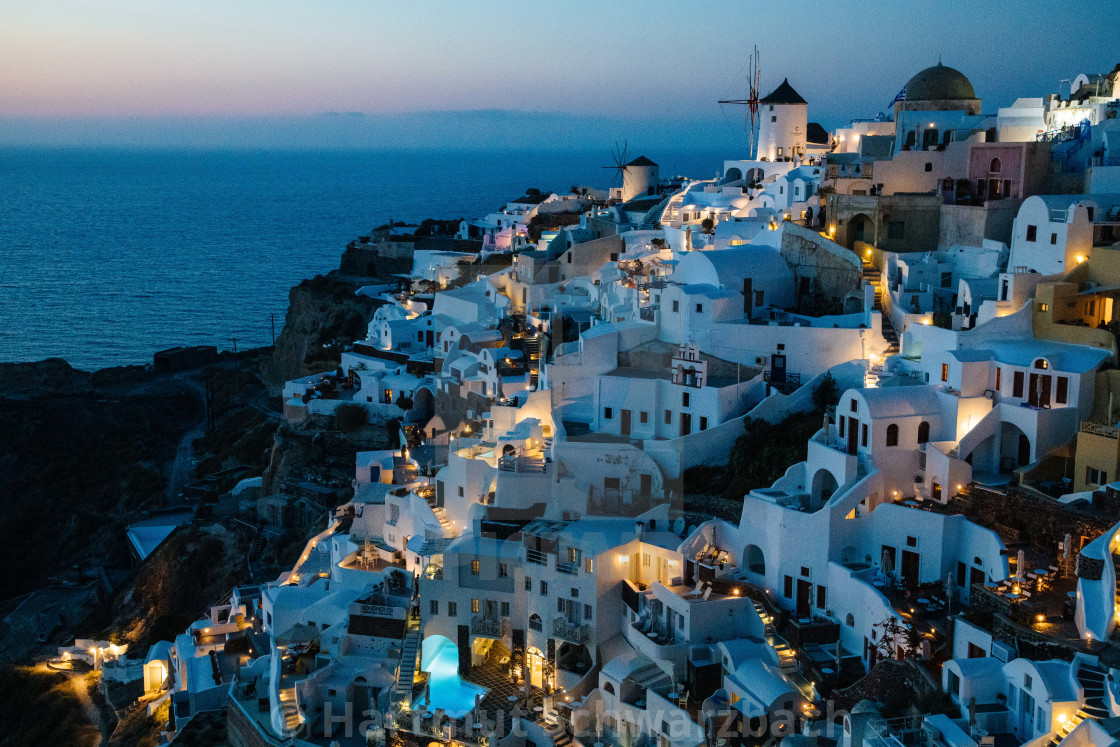 "Kykladeninsel Santorini" stock image