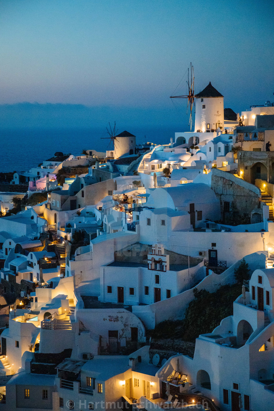 "Kykladeninsel Santorini" stock image