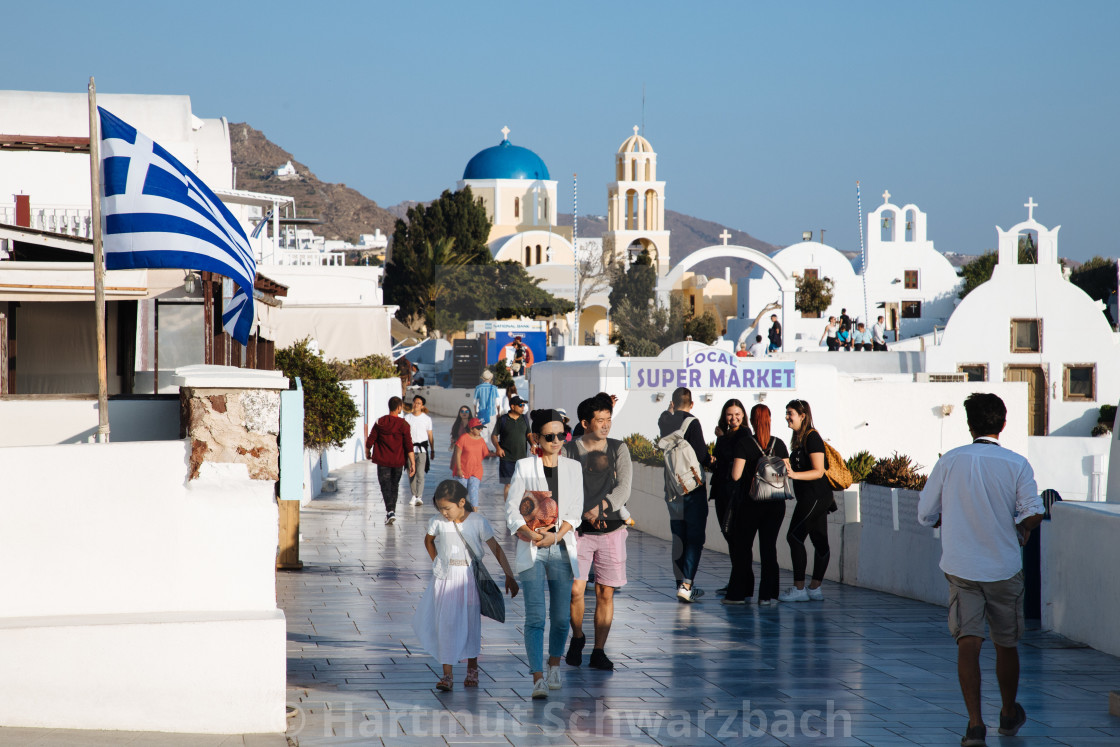 "Kykladeninsel Santorini" stock image