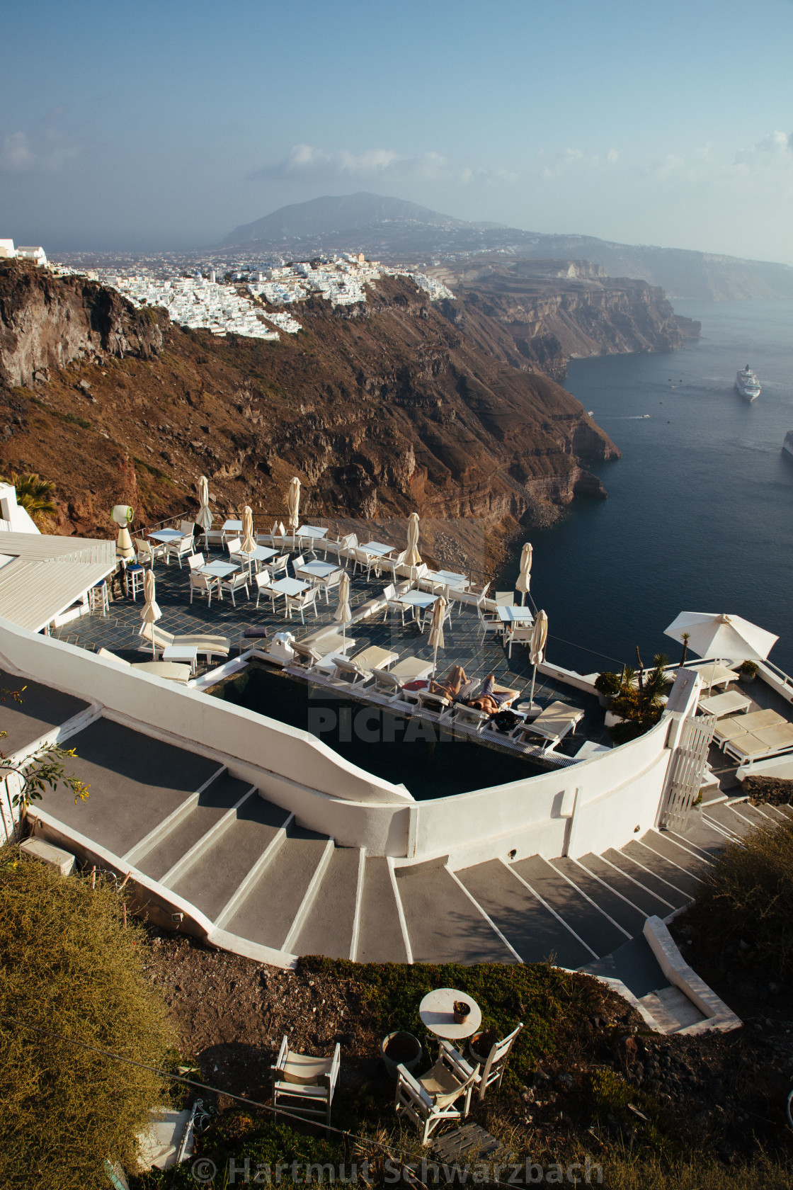 "Kykladeninsel Santorini" stock image