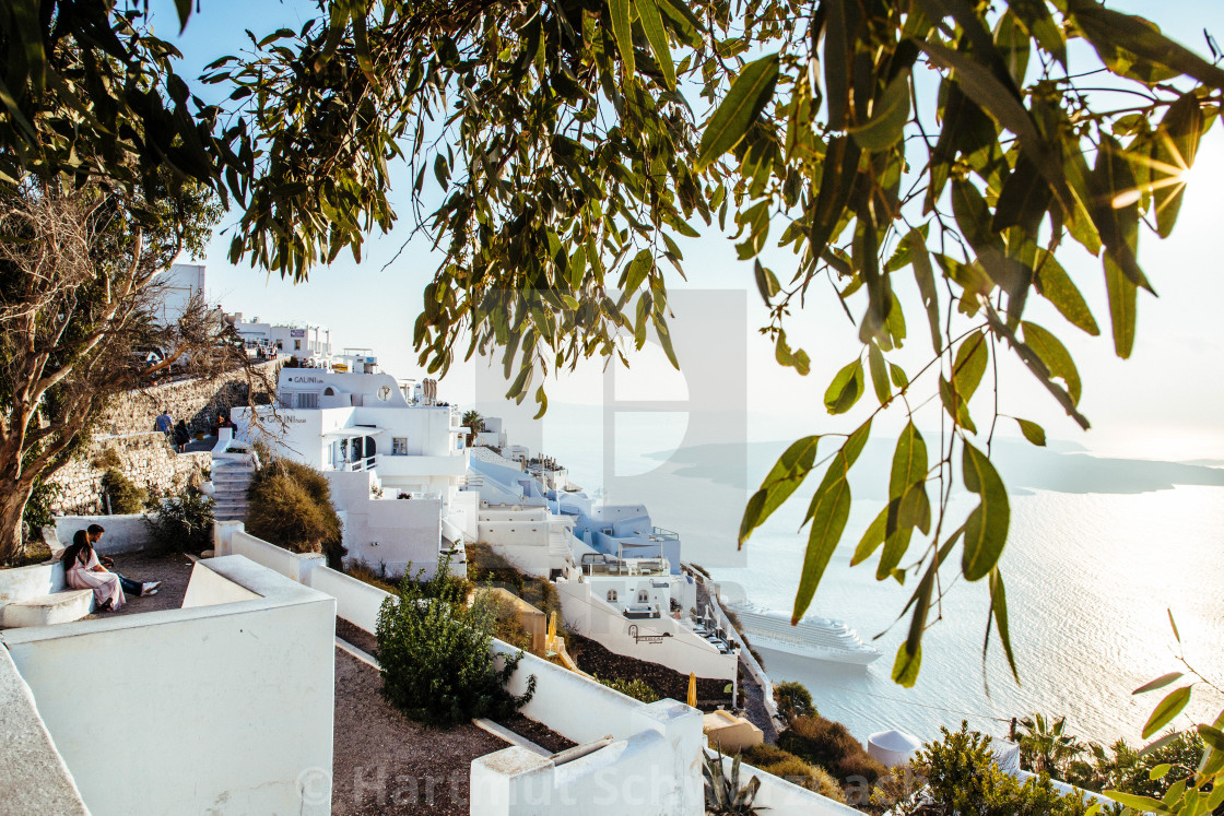 "Kykladeninsel Santorini" stock image