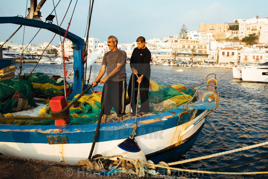 "Naxos Stadt, Chora" stock image