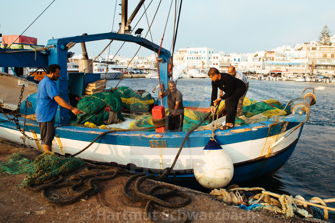 "Naxos Stadt, Chora" stock image