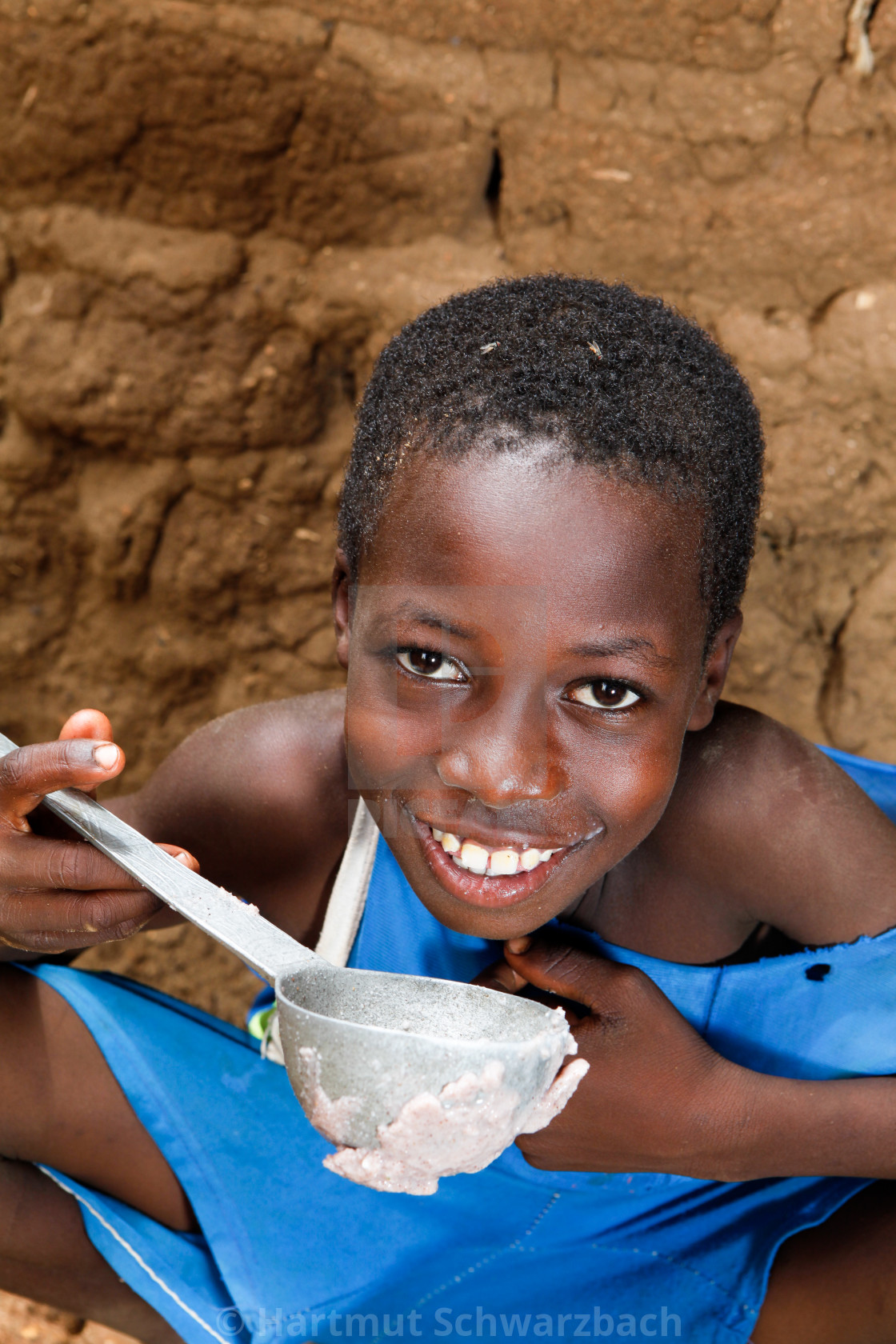 "Traditional Village in the Sahel Zone - Niger" stock image