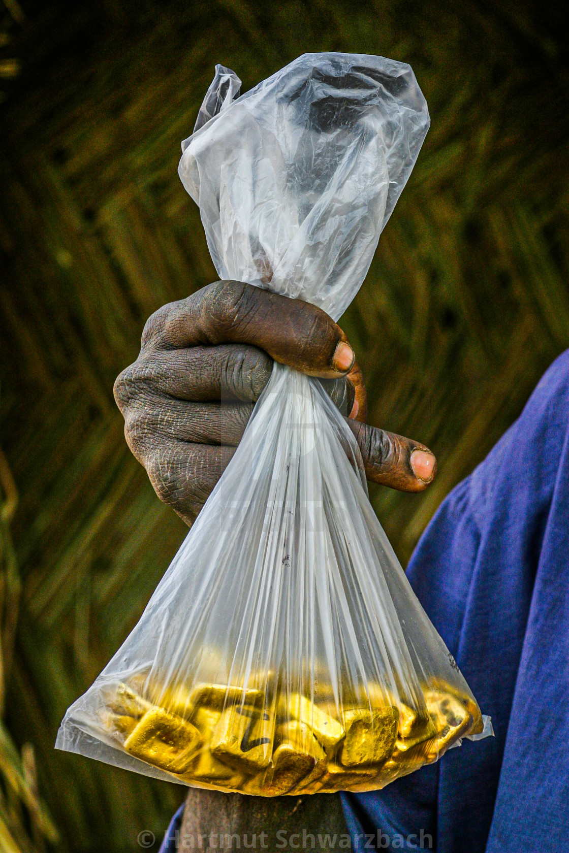 "Small Scale Mining in Burkina Faso - Gold im Kleinbergbau" stock image