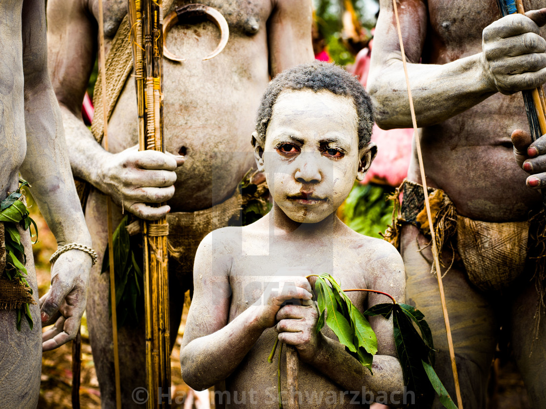 "Mount Hagen Sing Sing Cultural Show in Papua New Guinea" stock image