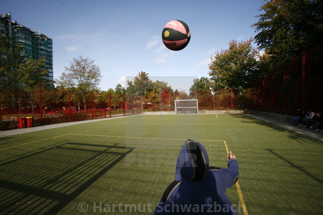 "Child Poverty in Germany (model released)" stock image