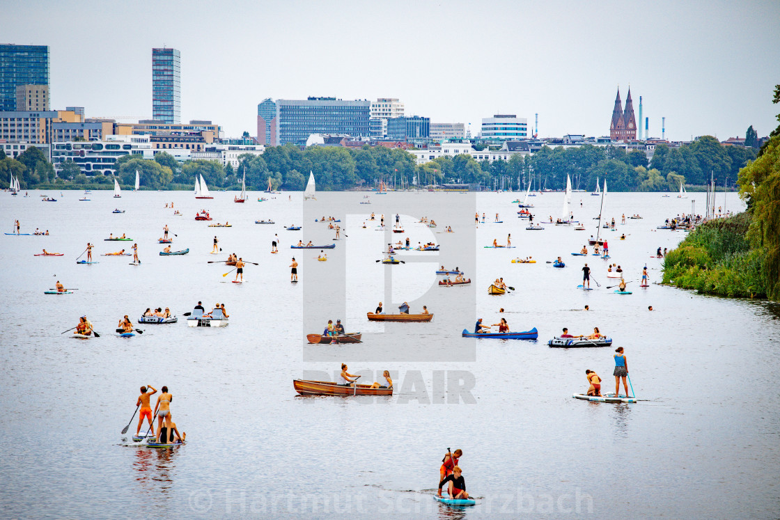 "Holiday at home during the Corona Pandemic and Crisis" stock image