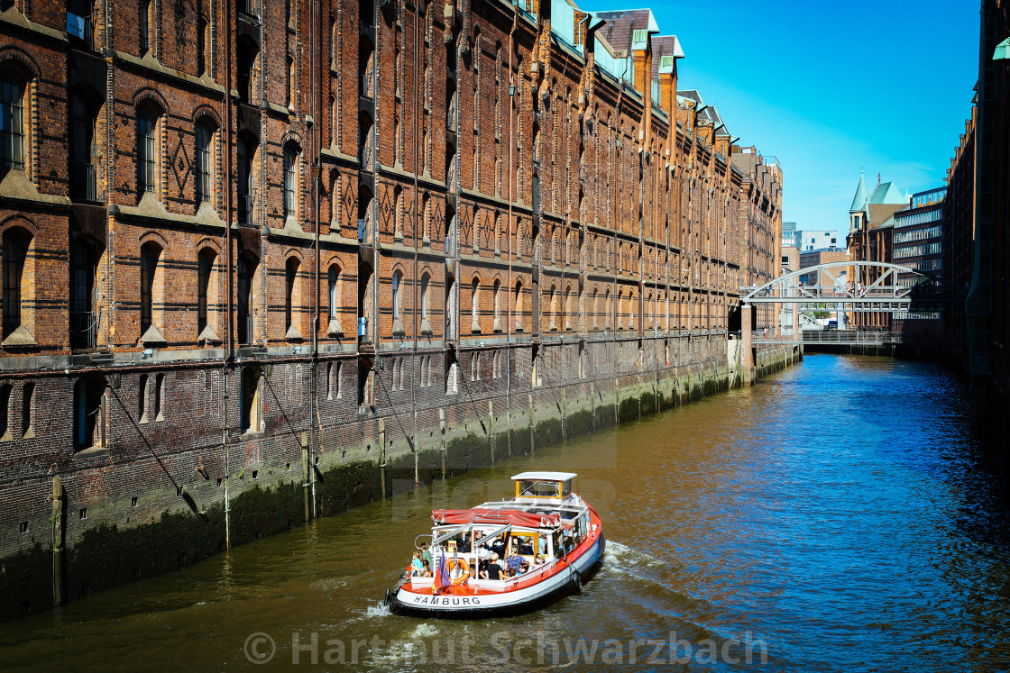 "UNESCO World Heritage :Hamburger Speicherstadt" stock image