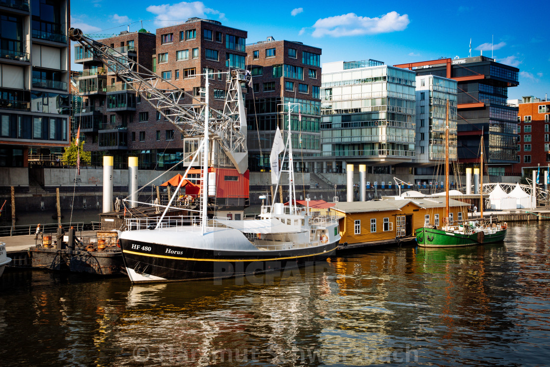 "Hamburger Hafencity" stock image