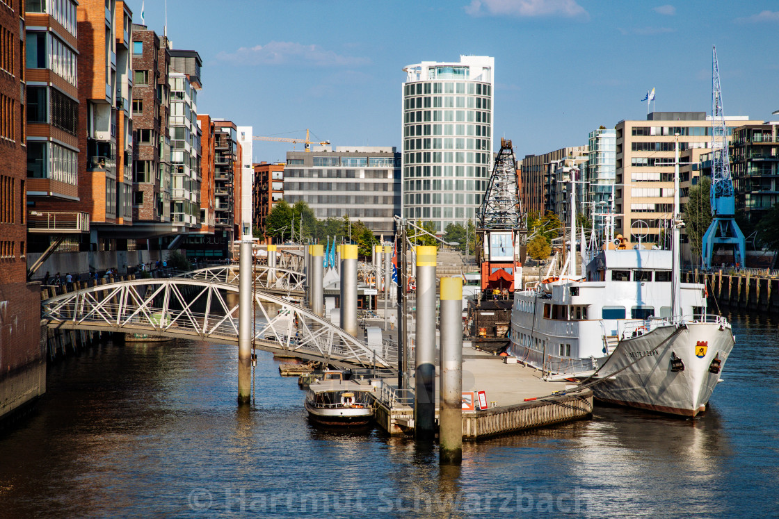 "Hamburger Hafencity" stock image