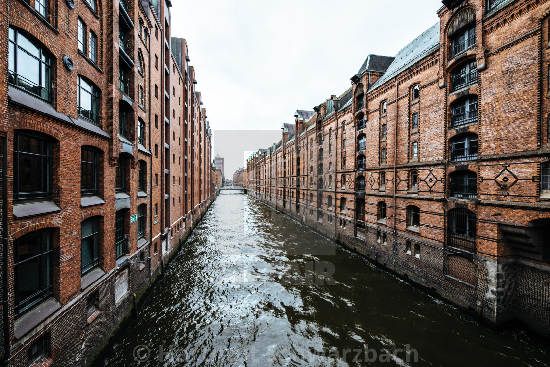 "UNESCO World Heritage :Hamburger Speicherstadt" stock image