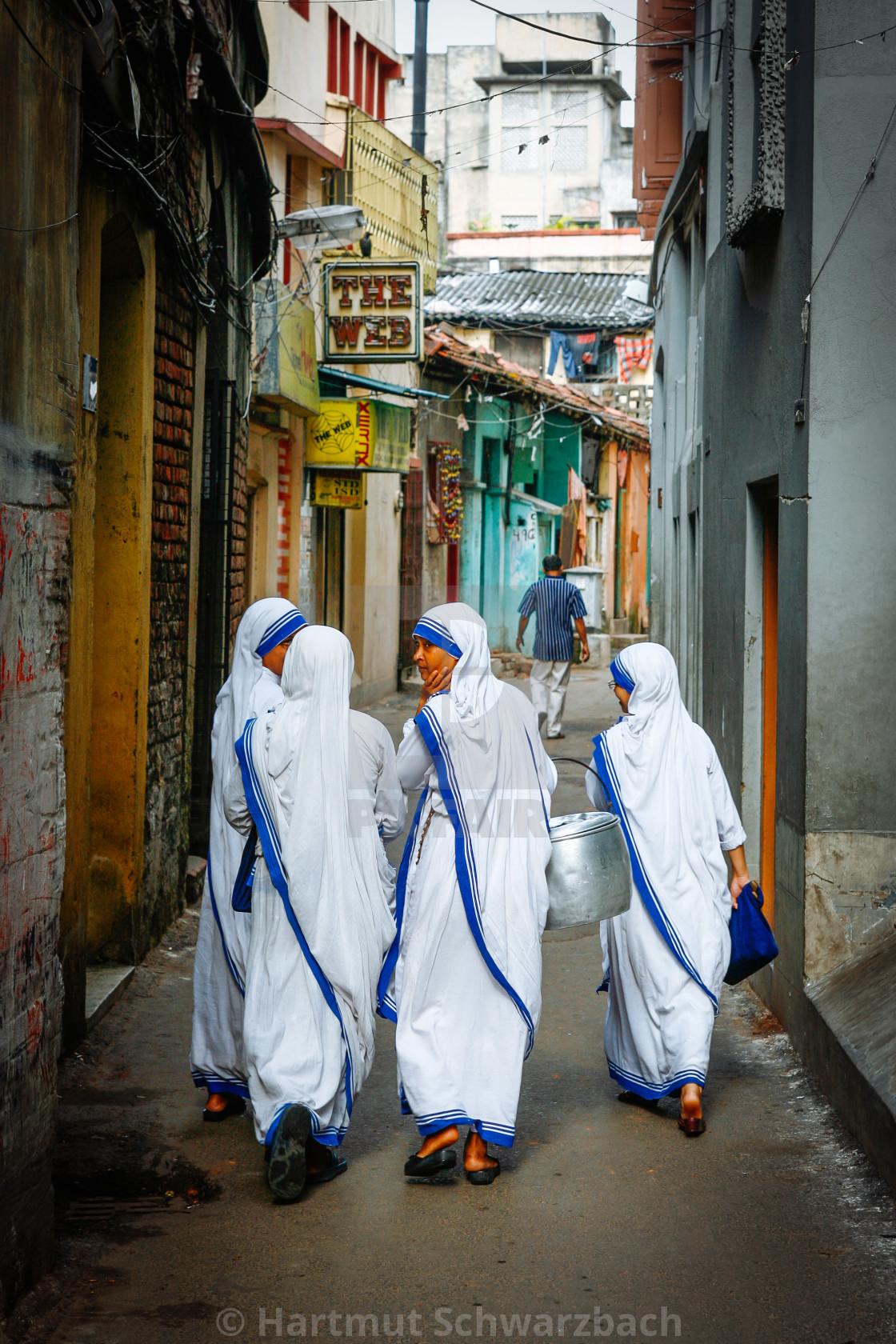 "Street Photography Kolkata, former Calcutta" stock image