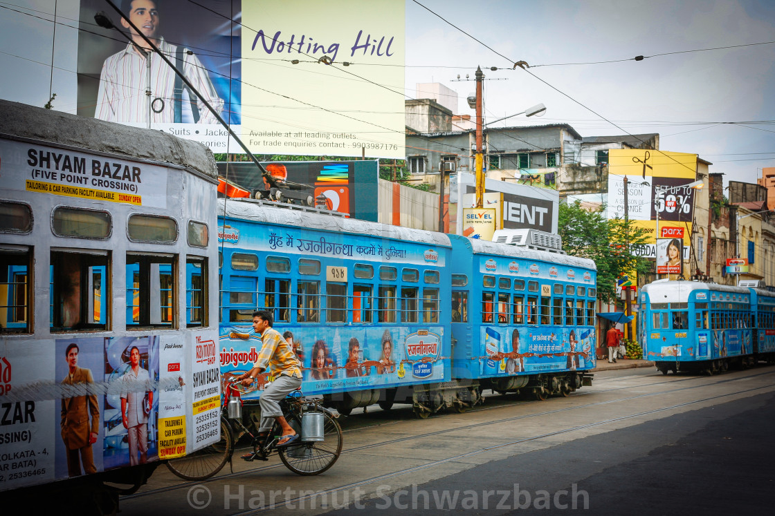 "Street Photography Kolkata, former Calcutta" stock image